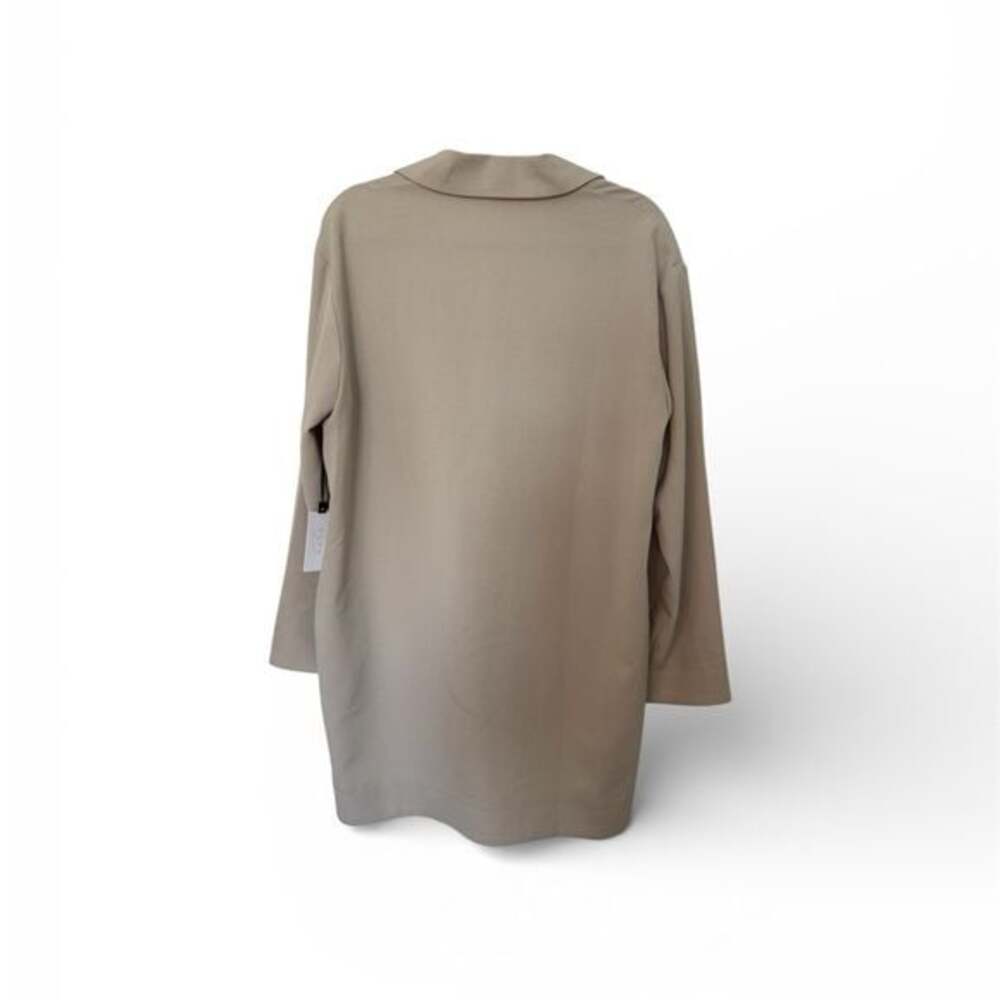 NWT Astr Tan Collar Long Sleeve Shift Dress Size M - Picture 4 of 9